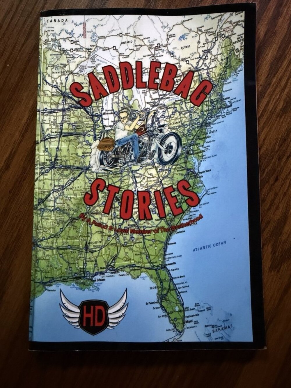 Saddlebag Stories Ed. Steve‎ Ostrander, Peggy Duncan 2009 Harley, Bikers